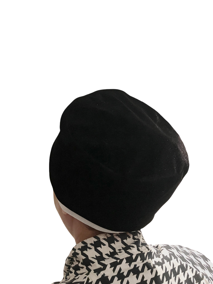 Velvet Turban Hat for Women –Wedding, Party, Head Wrap, Fashion Beanie for Ladies, Head Cover, Instant Traditional Headwear