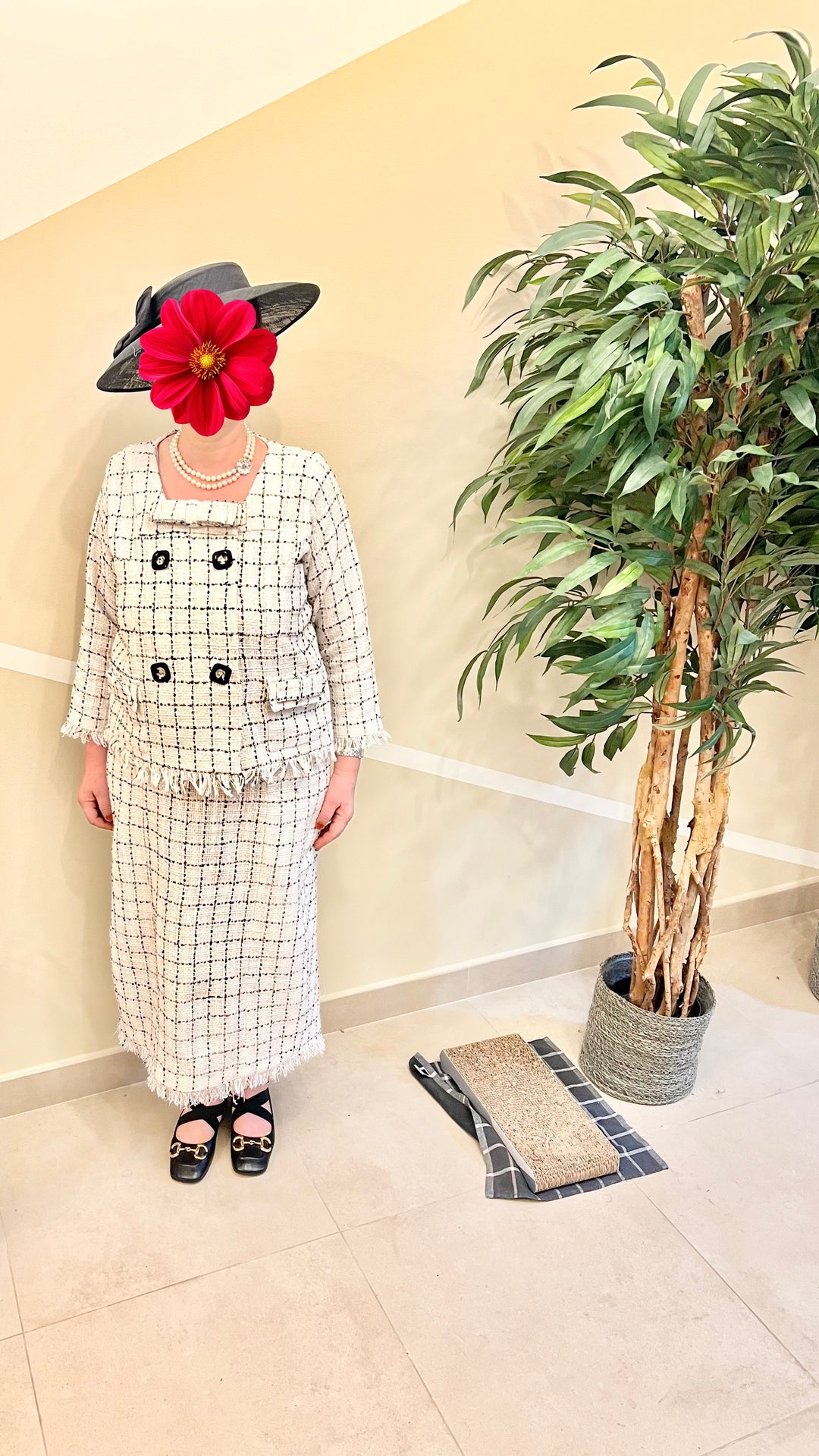 Classic Checkered Skirt Suit | Checkered Skirt Suit | ClassicWe