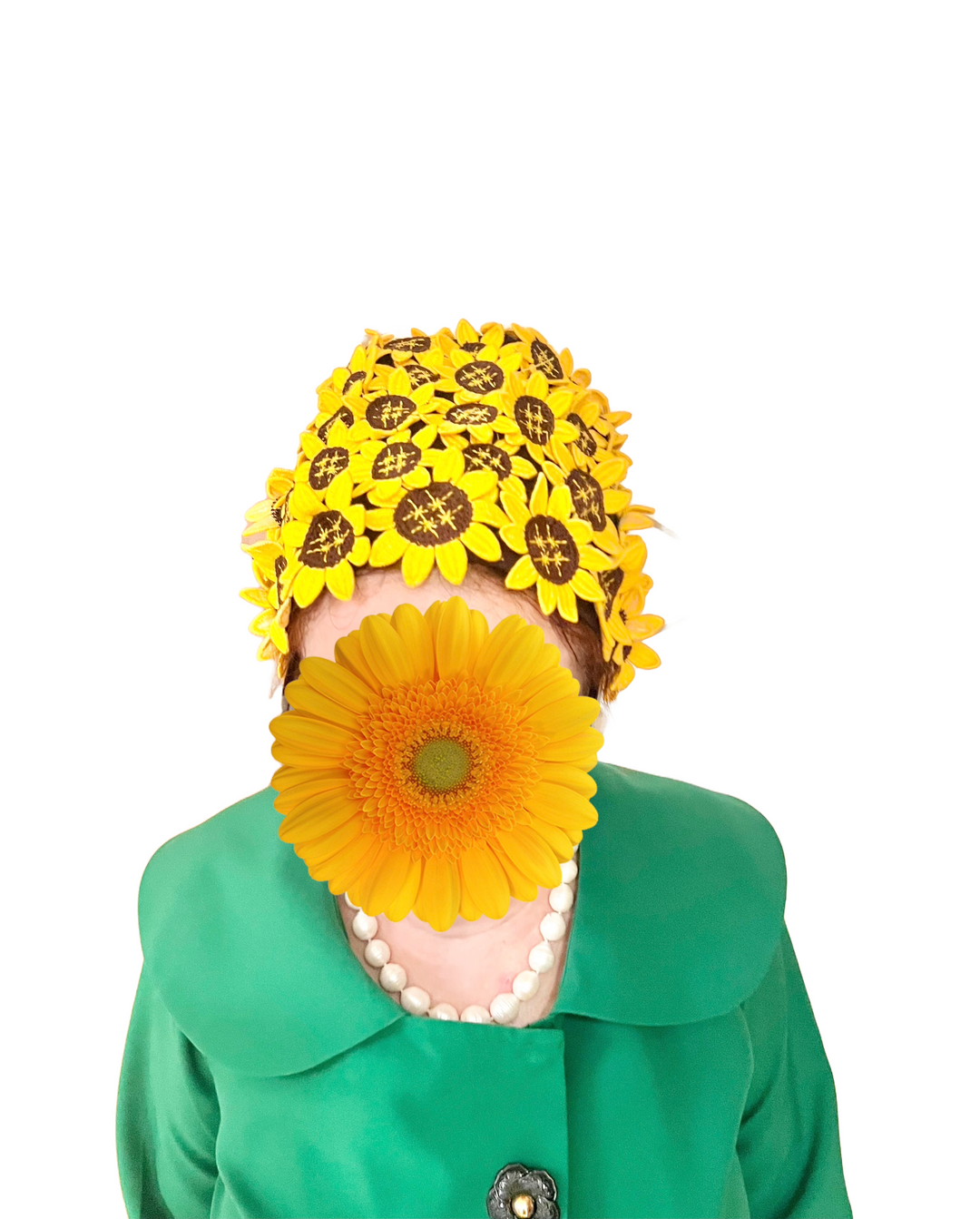 PRE-ORDER NEW: Sunflower turban hat!