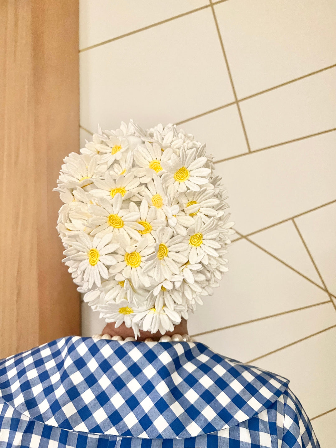 PRE-ORDER NEW: Cheerful Large Daisy flower hat!